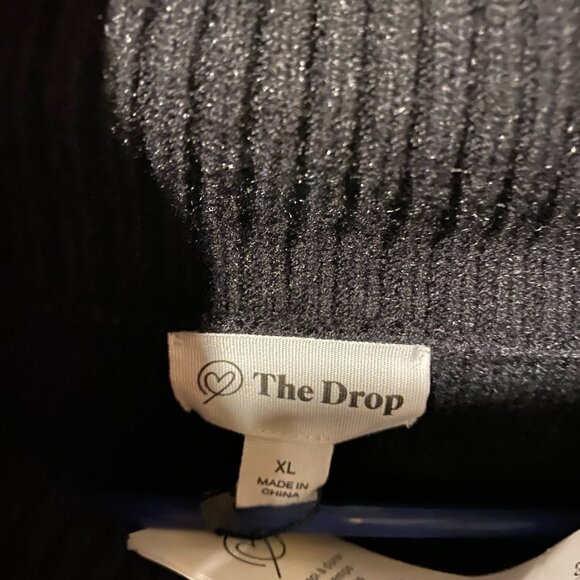 The Drop Black Turtle Neck Womens Sweater - Picture 2 of 3